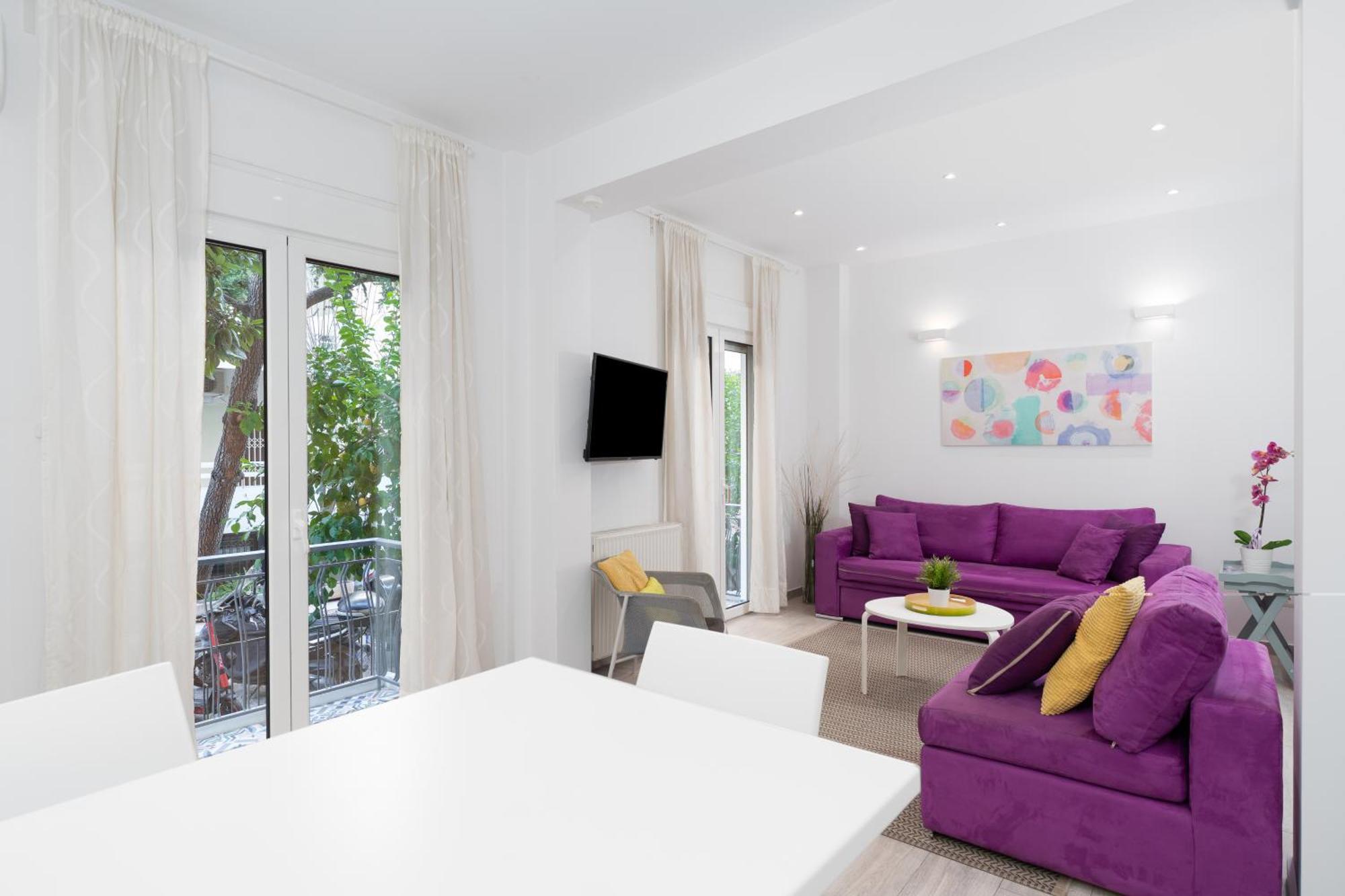 Spacious Modern Apartment In Athens Near Metro Exterior foto